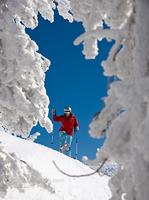 backcountry skiing or hiking