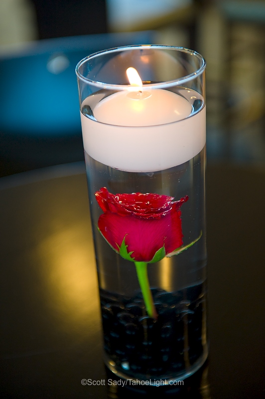 slide lodge table decoration