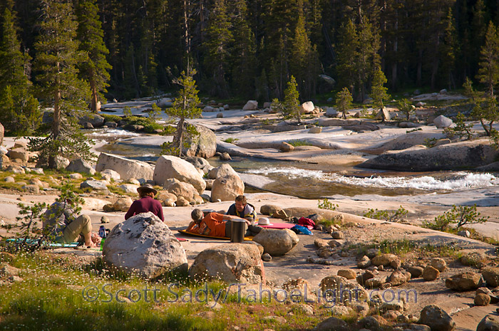 pumping water in high sierra
