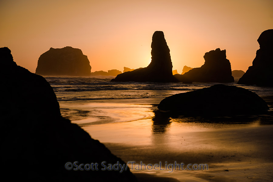 Bandon Beach sunset
