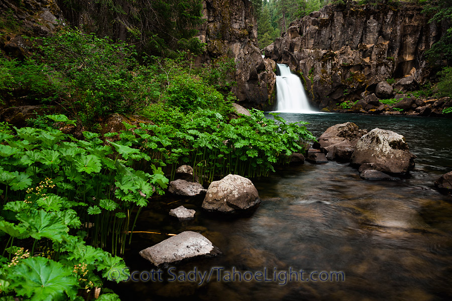 Upper McCloud falls