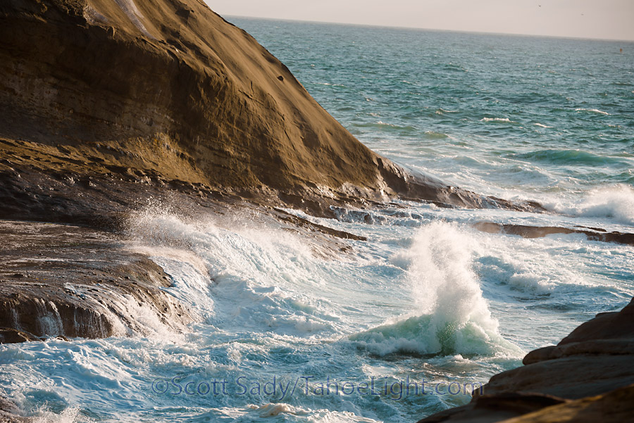 The seas were rough and beautiful along the Cape Kiwanda coast. Certainly worth an extra day.