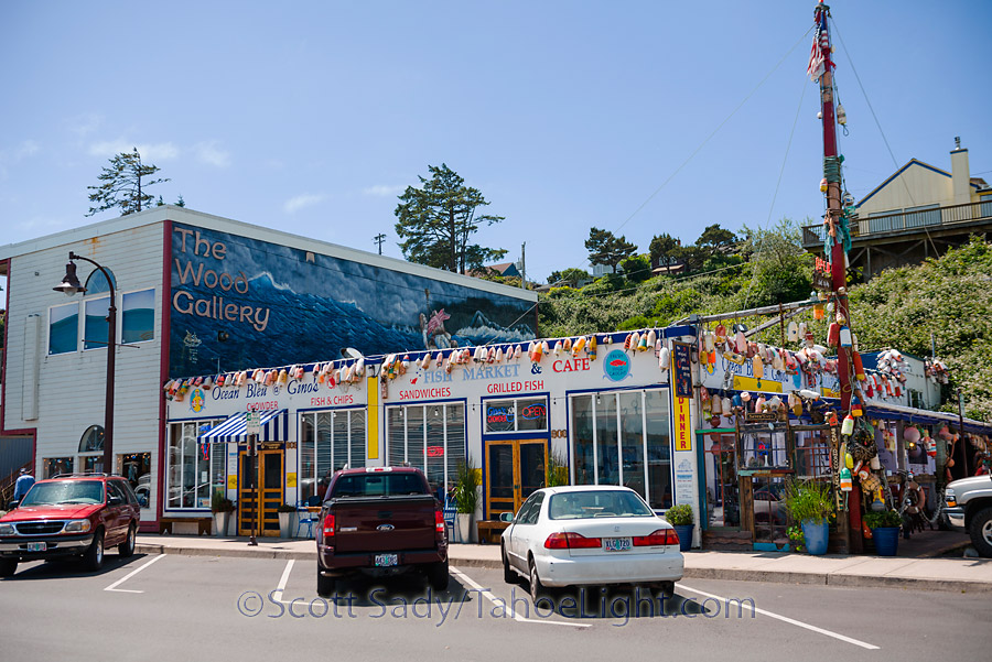 Newport has a cool downtown that is still has several working fish packing plants. If you want some seafood, this is your stop.