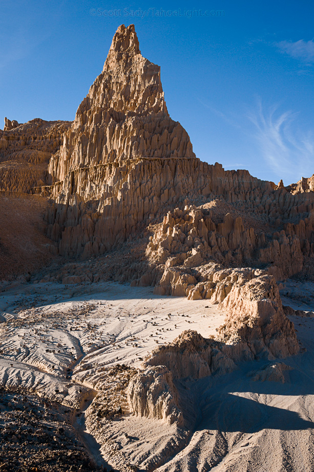 Some of the more interesting formations of Cathedral Gorge.