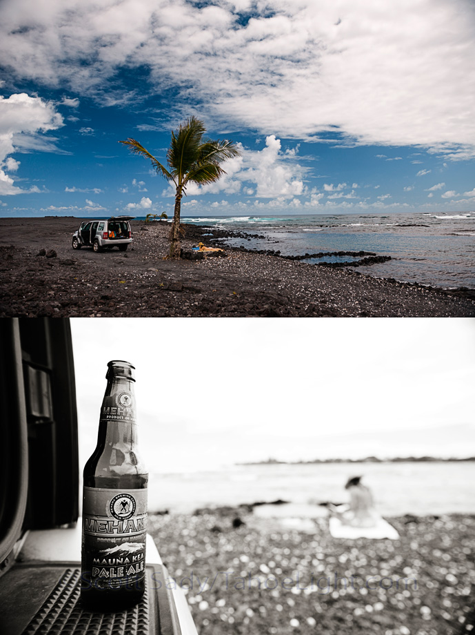 The cleanest air in the world, a natural hotspring flowing into an ocean bay, and some local brew. Oh, and no people, like ever! It's no surprise adventurous folk like the Big Island so much.