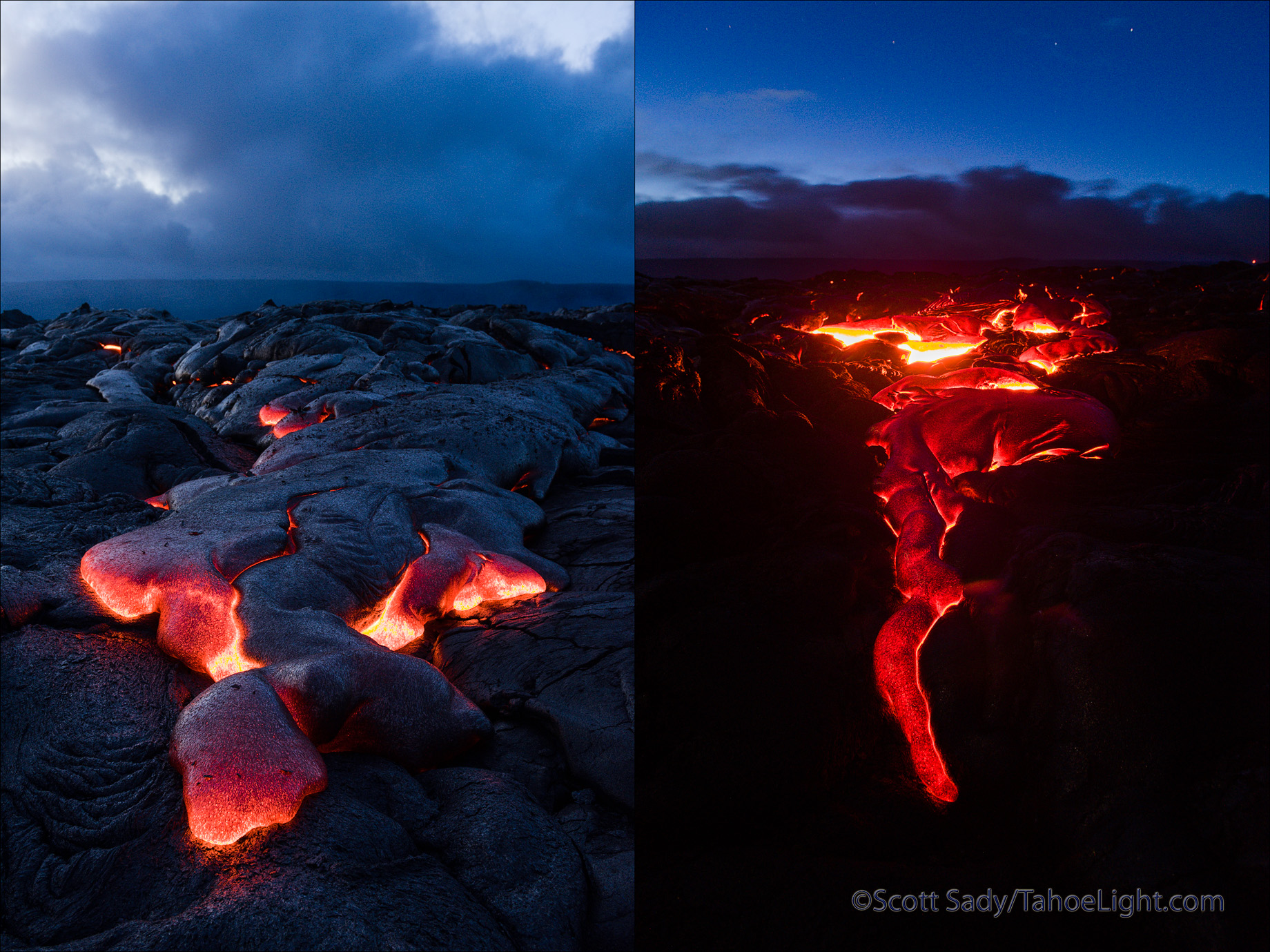 More subtle glowing compositions to go with the sunrise sky.