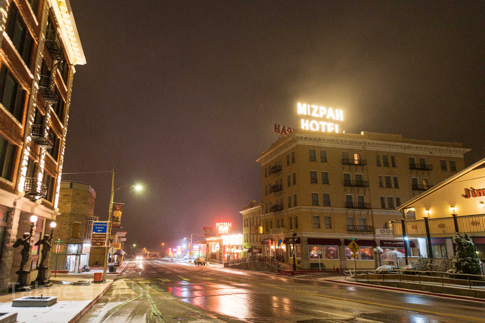 photograph of the Mizpah hotel