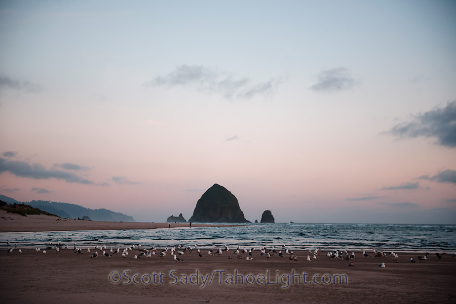 Cannon beach haystack