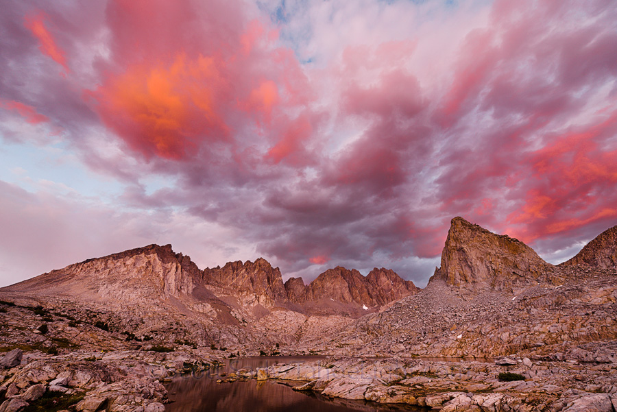 High Sierra Landscape Photography Dusy | Tahoe Light Photography