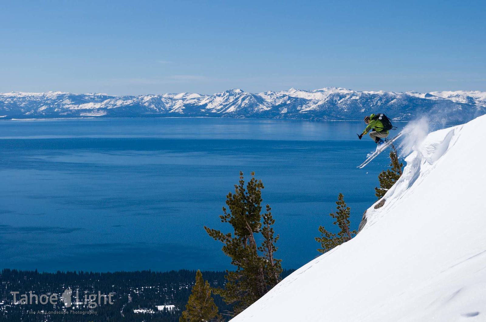 Роуз-ски Тахо. Солт Лейк Тахо. Гора Роуз-ски Тахо. Lake Tahoe Skiing.