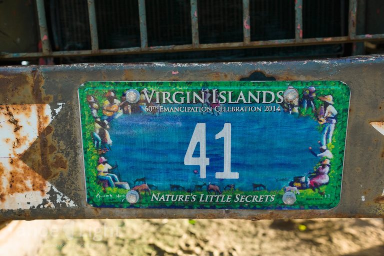 license plate of the british virgin islands